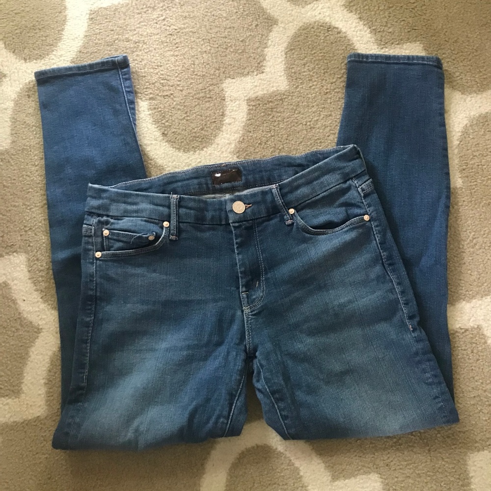Mother "The Looker" Crop Skinny Jeans - Size 29